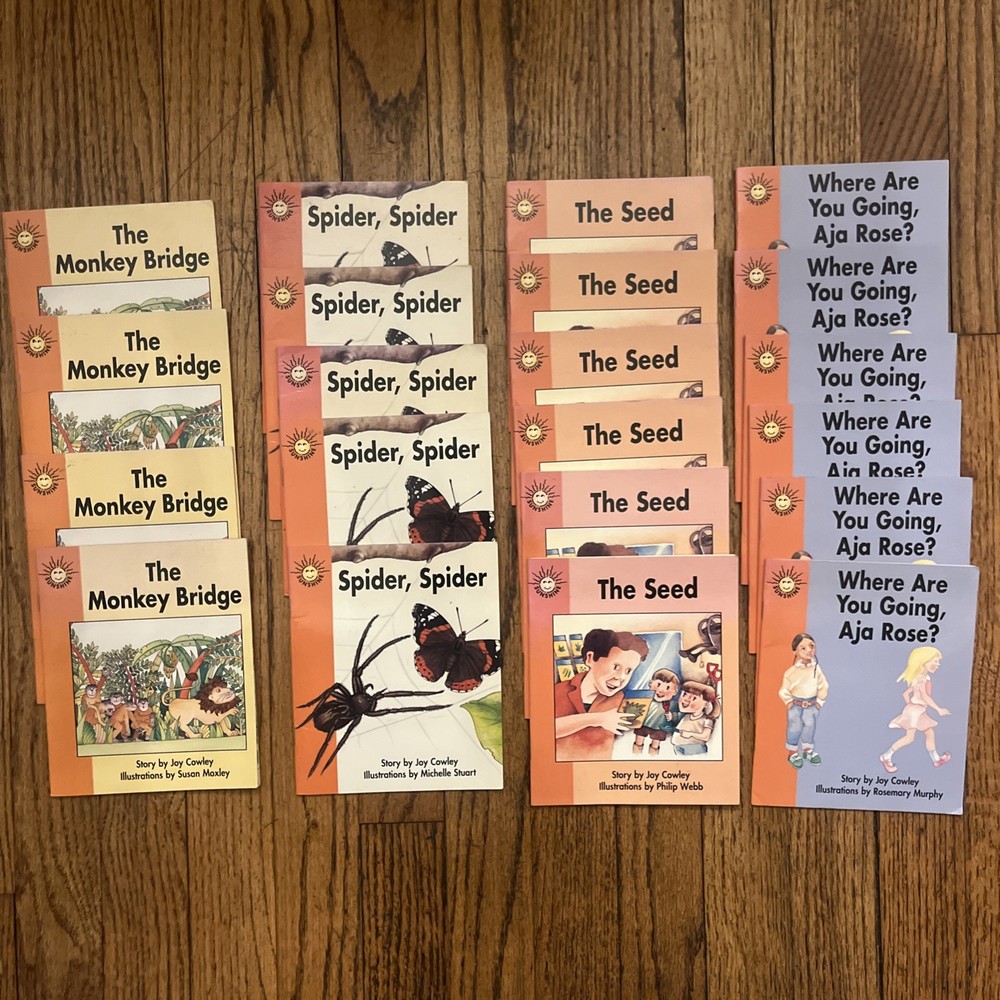 Lot of 21 Sunshine Books The Wright Group DRA 6 & 8 Early Readers Joy Cowley
