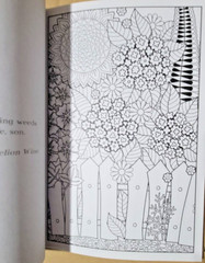 COLORFUL ESCAPES -A Bouquet of Color! Vol. 24 – Adult Coloring Book- 47 Pages