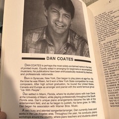Dan Coates Encyclopedia of songs for all occasions vintage soft cover 160 pages
