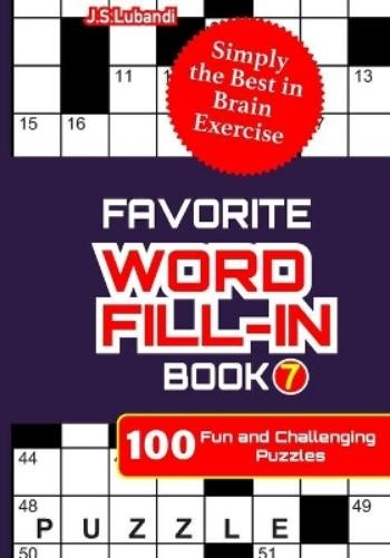 J S Lubandi FAVORITE WORD FILL-IN Book 7 (Paperback)