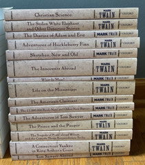 The Oxford Mark Twain 29 Vol Paperback Book Full Set Shelley Fisher Fishkin 2010