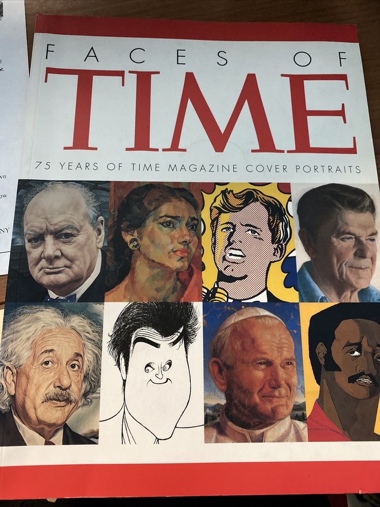 Faces Of Time75 Years Of Time Magazine Cover Portraits Intro by Jay Leno 1998