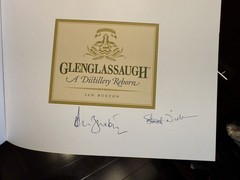 Glenglassaugh Whiskey Signed by Ian Buxton Stuart Nickerson Book 9781906476137
