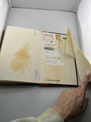 Inside the Aquarium: Cover Stains/ Ex library