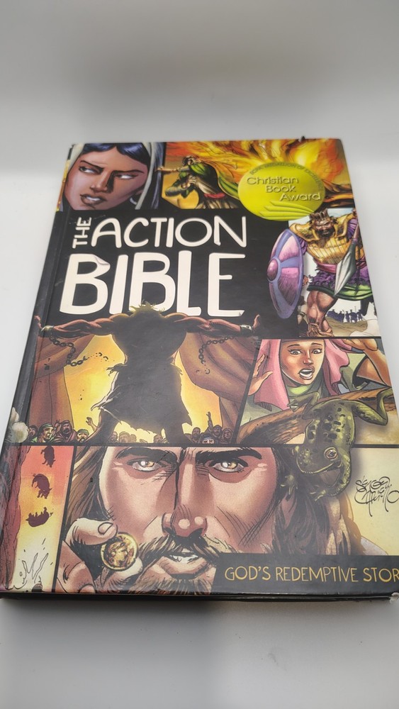 The Action Bible: Gods Redemptive Story Illustrated By Sergio Cariello First Ed.
