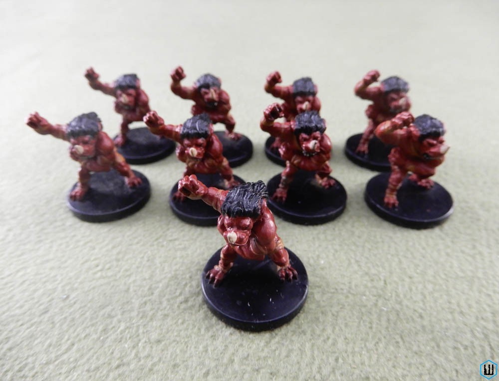 Dekanter Goblin x9 – 28/60 Abberations Dungeons Dragons Miniature Wizards Coast