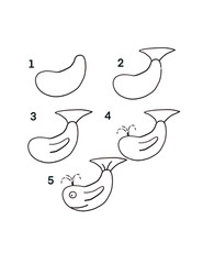 How to Draw for Kids ages 4-8 Simple Step by Step How to Draw Animals