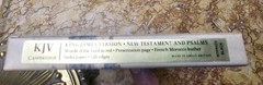 Cambridge KJV Cameo New Testament Psalms Bible Morocco Leather RARE LNIB L@@K🌟