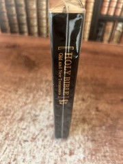 Holy Bible King James Version KJV Black Faux Leather Bound. Brand New Sealed
