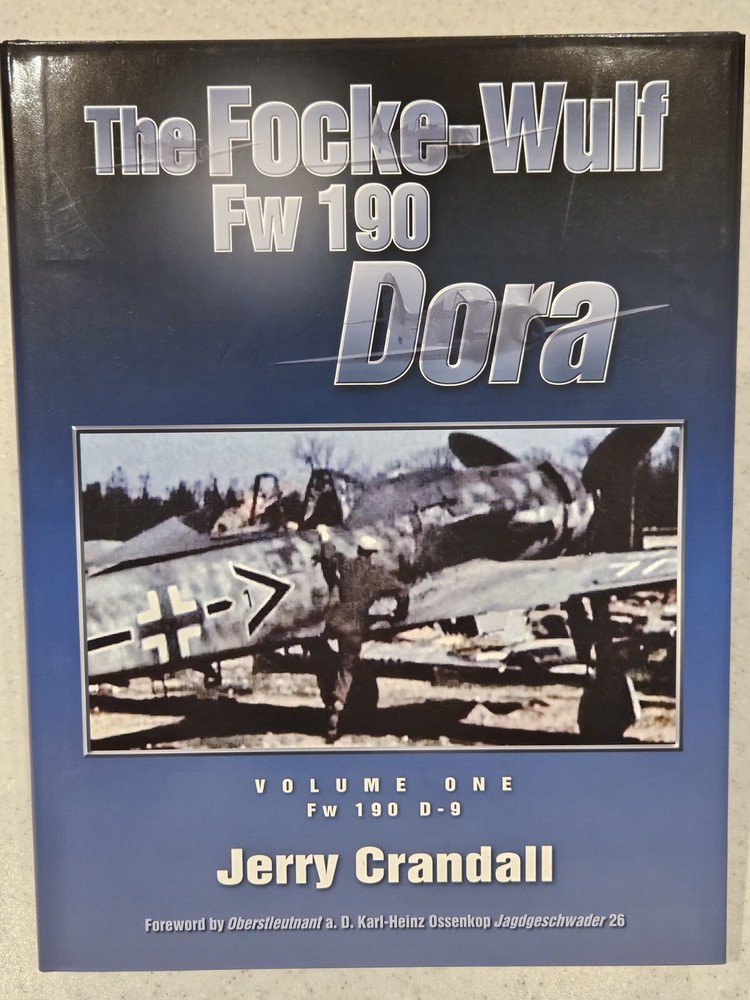 The Focke Wulf Fw 190 Dora Volume 1 & 2 Signed Edition Set!!
