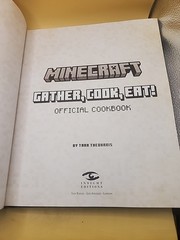 Minecraft: Gather, Cook, Eat! Official Cookbook by Tara Theoharis (2023,…