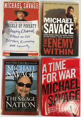 Michael Savage Lot of 4 HC/DJ~~3 Nonfiction, 1 Fiction~~Titles in Description