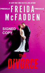 Signed Freida McFadden The Divorce US First Paperback The Housemaid