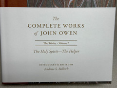 The Holy Spirit — The Helper Volume 7 Complete Works of John Owen — Hardcover