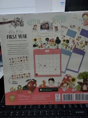 My Baby’s FIRST YEAR non dated Keepsake calendar w/ stickers New sealed