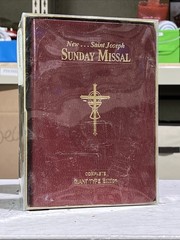 Saint Joseph Sunday Missal – Large Type Edition – COMPLETE Perfect No Latin