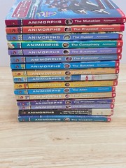 Animorphs Book K.A. Applegate Original 1990s Vintage Paperback Lot Of 16 Mixed