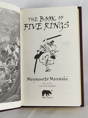 THE BOOK OF FIVE RINGS Miyamoto Musashi Deluxe Compact Illustrated Hardcover NEW