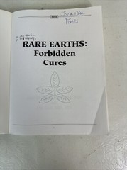RARE EARTHS Forbidden Cures by Ma Lan & Joel Wallach 1996 6th Printing PB