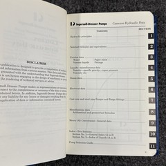 Cameron Hydraulic Data (18th Edition) 1st Printing Ingersoll Dresser Pumps