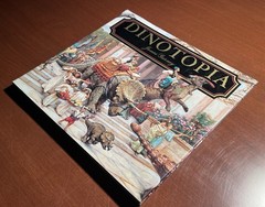 James Gurney Signed Dinotopia 1st Edition HC w/ Original T-Rex Sketch Drawing