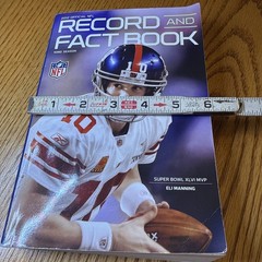 NFL Record & Fact Book 2012 Official Eli Manning Cover National Football League