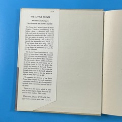 The Little Prince by Antoine de Saint-Exupéry – Harcourt Brace & World – HC/DJ