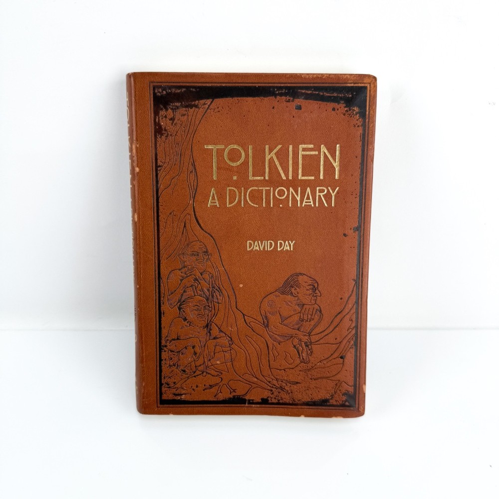 TOLKIEN A Dictionary – David Day Illustrated Guide Flexi Bound Faux Leather