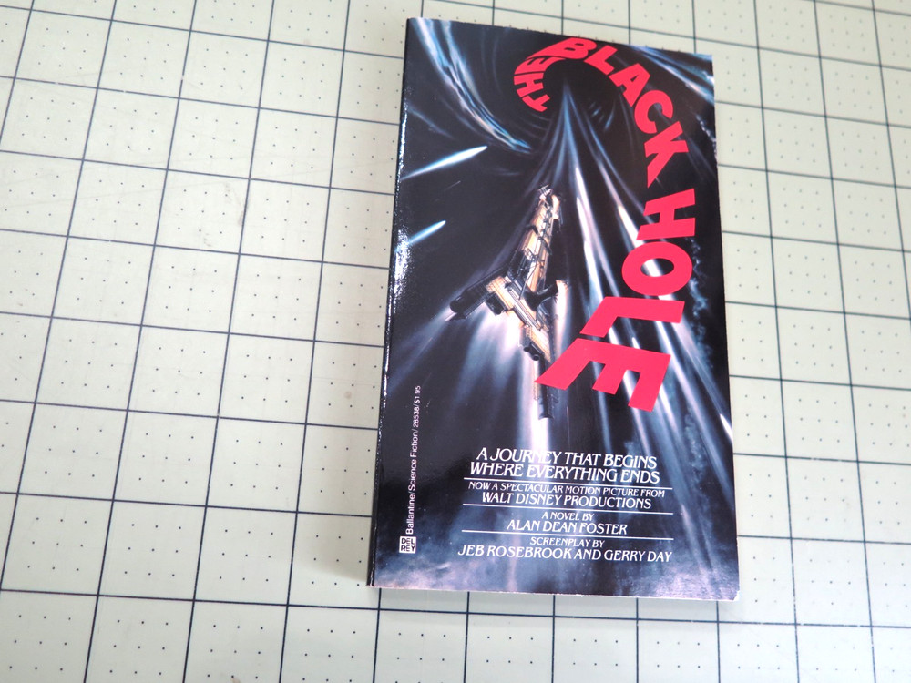 Alan Dean Foster The Black Hole PB Sci-Fi Film/TV Adaptation Del Rey 1st 1979