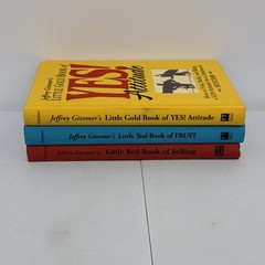 Jeffrey Gitomer’s Little Red Book Of Selling, Little Teal Book Of Trust, Yes!