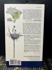 Birds of Brazil The Pantanal & Cerrado Central Brazil 2010 Sftcvr Like New B3