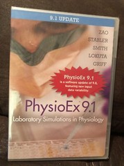 PhysioEx 9.1 Labratory Simulations in Physiology Update PC CD ROM (NEW SEALED)