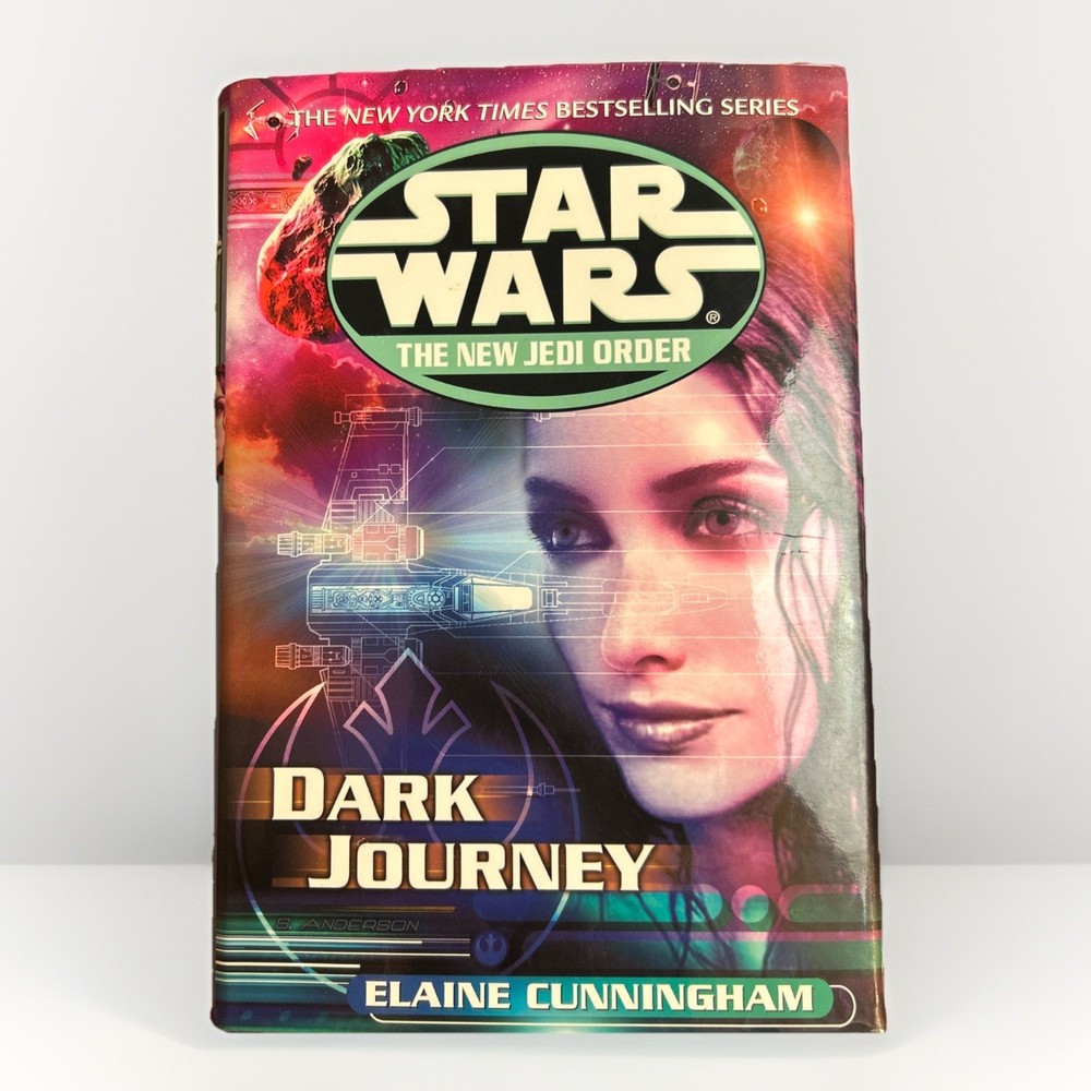Star Wars Dark Journey Elaine Cunningham Hardcover DJ New Jedi Order 1st Ed