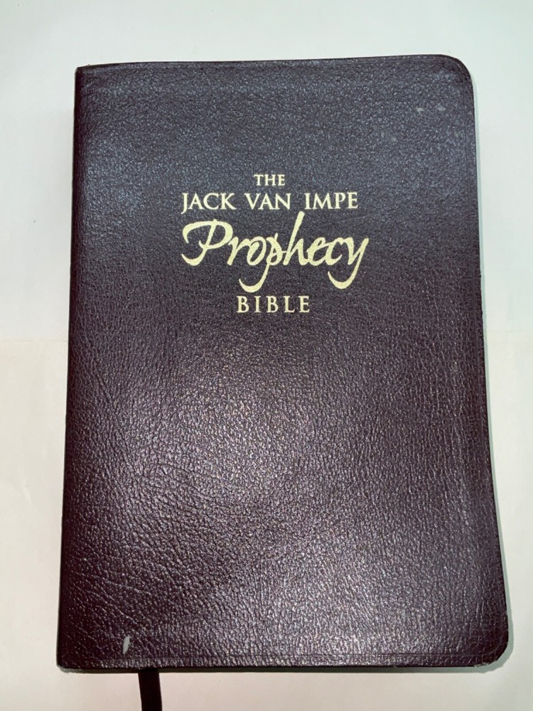 Jack Van Impe Prophecy Bible Limited Special Edition KJV Red Letter Edition