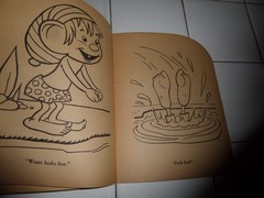 Chub Coloring Book, The Little People,1953(VINTAGE Softcover/Unused)