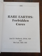 Rare Earths, Forbidden Cures | Ma Lan & Joel Wallach | 1996 7th Printing PB