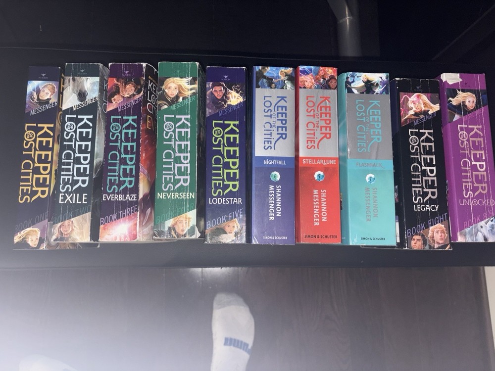 Keeper Of The Lost Cities Series By Shannon Messenger Vol 1-9 Includes 8.5 & 9.5