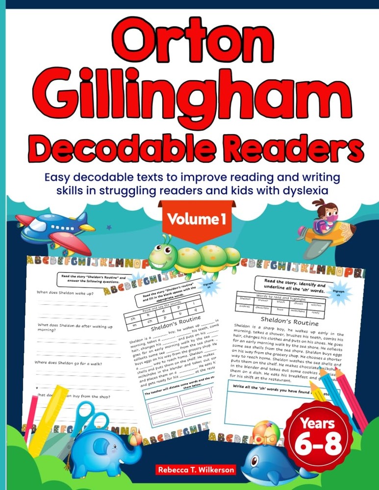 Orton Gillingham Decodable Readers. Easy decodable texts to improve reading …