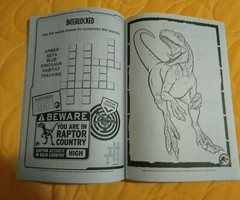 Jurassic World Dinosaurs Coloring/Activity Book with Tear/Share Pages 🆕🆓ship!