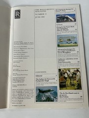 Rolls-Royce Magazine – No. 13–46 – 1984–1989 ~ Lot of32 – Aviation/Aerospace *