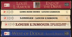 Western Collection Action Adventure Lot of 5 Paperback by Louis Lamour