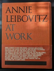ANNIE LEIBOVITZ At Work SIGNED Hardcover Revised & Updated Edition Autographed.
