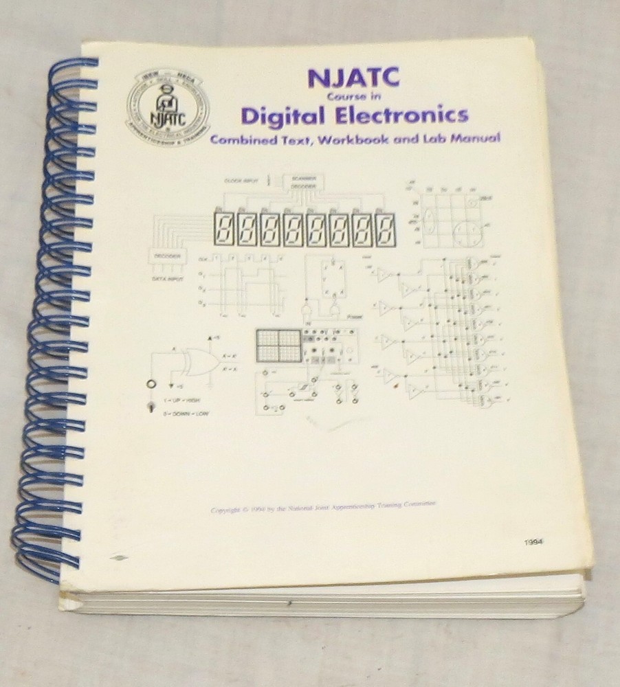 NJATC Course in Digital Electronics – Combined Text, Workbook, Lab Manual 1994
