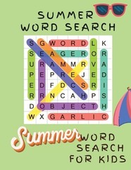 Laura Bidden Summer Word Search for Kids (Paperback)