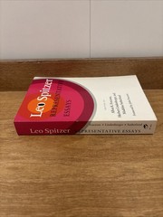 Leo Spitzer : Representative Essays Stanford Press Paperback (3)