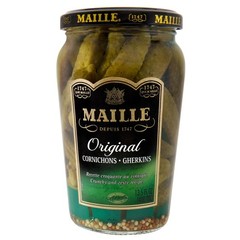 Authentic French Cornichons – Extra-Tart Gherkins for Gourmet Snacking – 13.5 oz