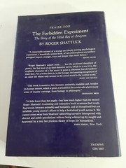 Roger SHATTUCK / THE INNOCENT EYE ON MODERN LITERATURE THE ARTS 1st Edition 1984