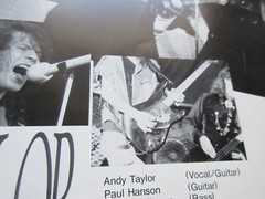 Andy Taylor 1987 Japan Tour Book Concert Program Duran Duran