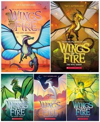 Wings of Fire Series 5 Books Set Book #11 – Book #15 by Tui T. PAPERBACK