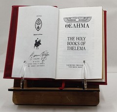 The Holy Books Of Thelema by Aleister Crowley [Premium Leather Bound]